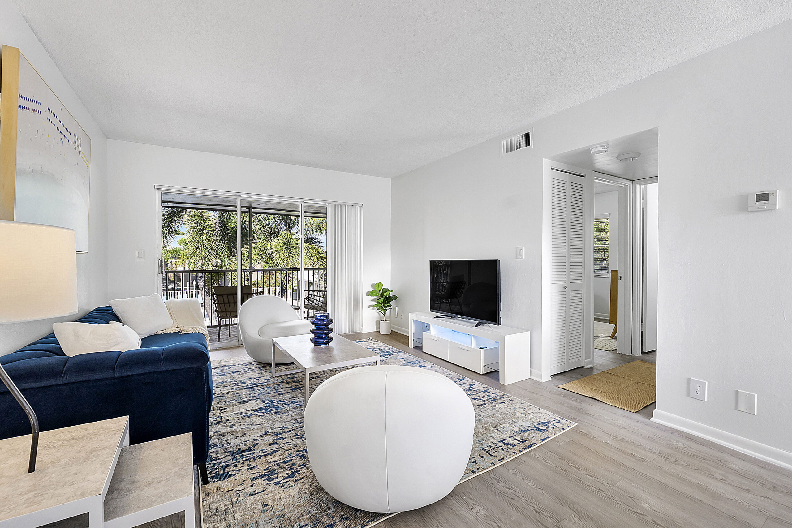 Waterford Bay Apartments interior and living area in Boca Raton.